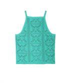 525 America Crotchet Halter Tank - Canyon