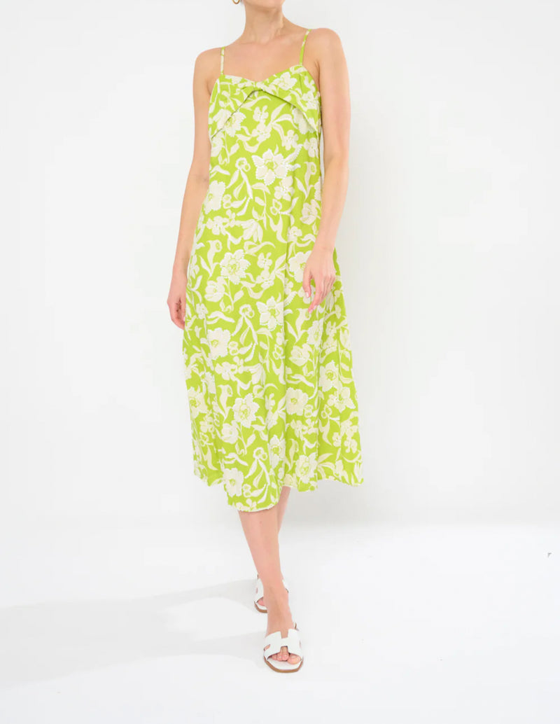 Flora Bea Kienna Dress - Cultured Pearl Green