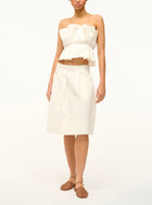 STAUD Dover Top - Ivory