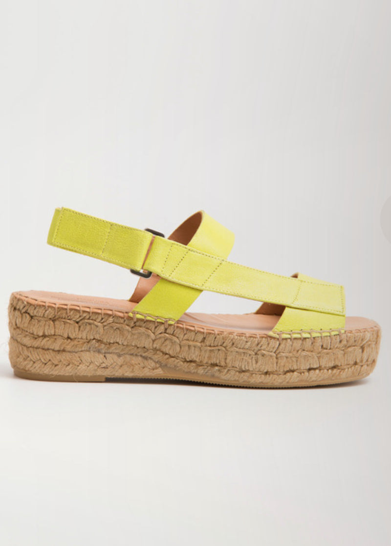 Naguisa Ancora Espadrilles - Lime