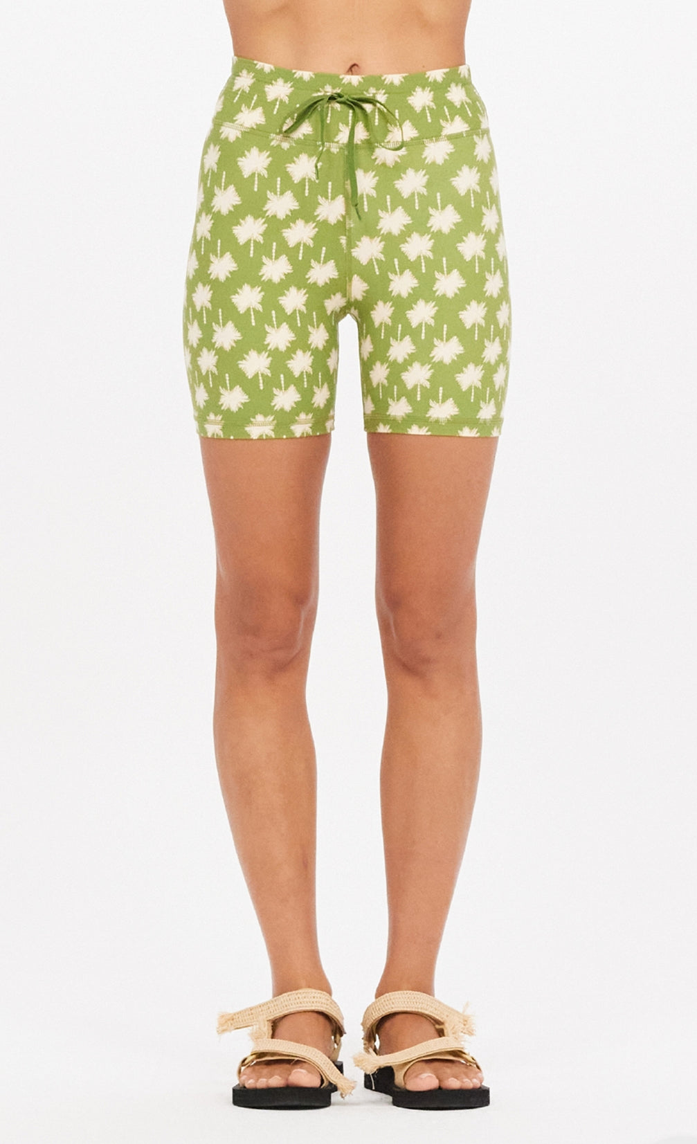 The Upside Lou Lou Spin Short - Kiwi Palm