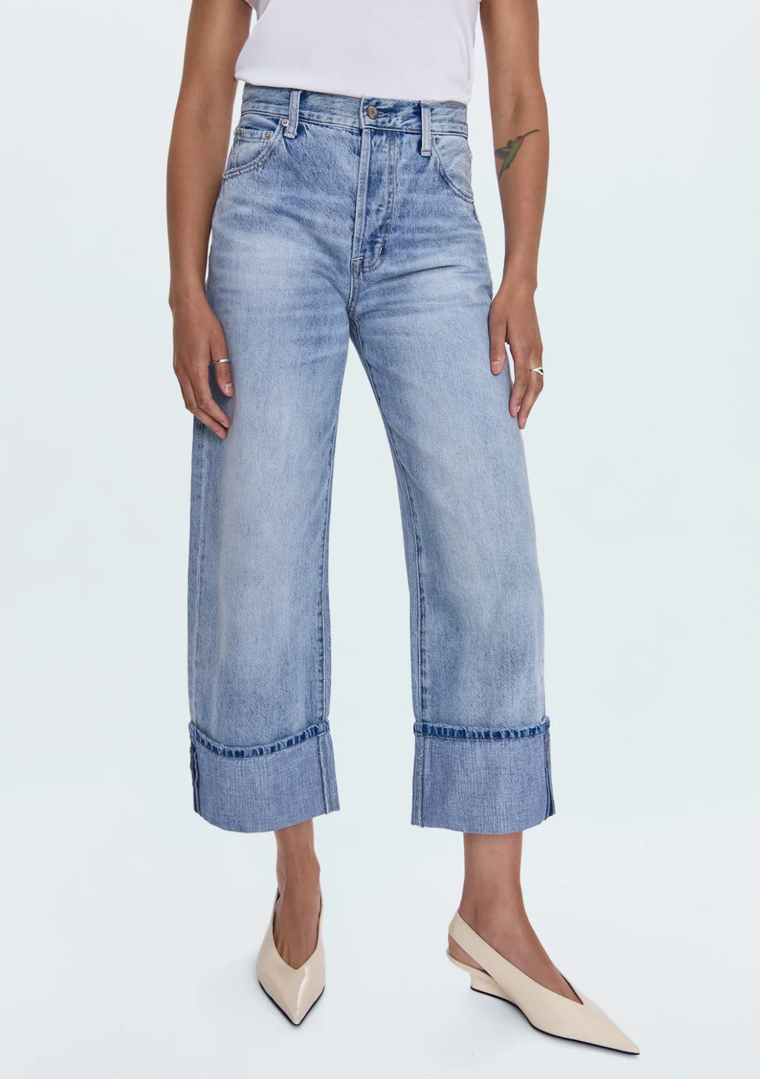 Pistola Ryder High Rise Wide Leg - Essex