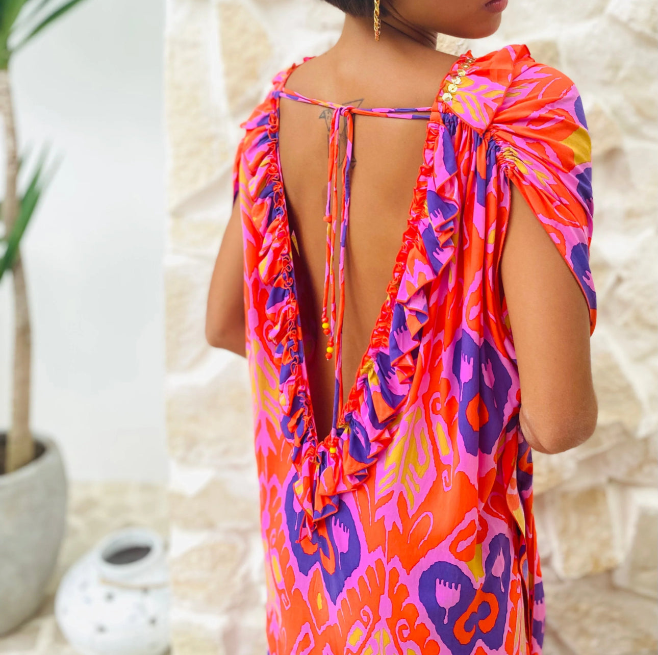 Feather & Find Venus Kaftan - Superpower