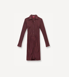 STAUD Brendan Dress - Bark