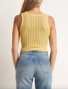 Z Supply Koa Sweater Tank - Pina Colada