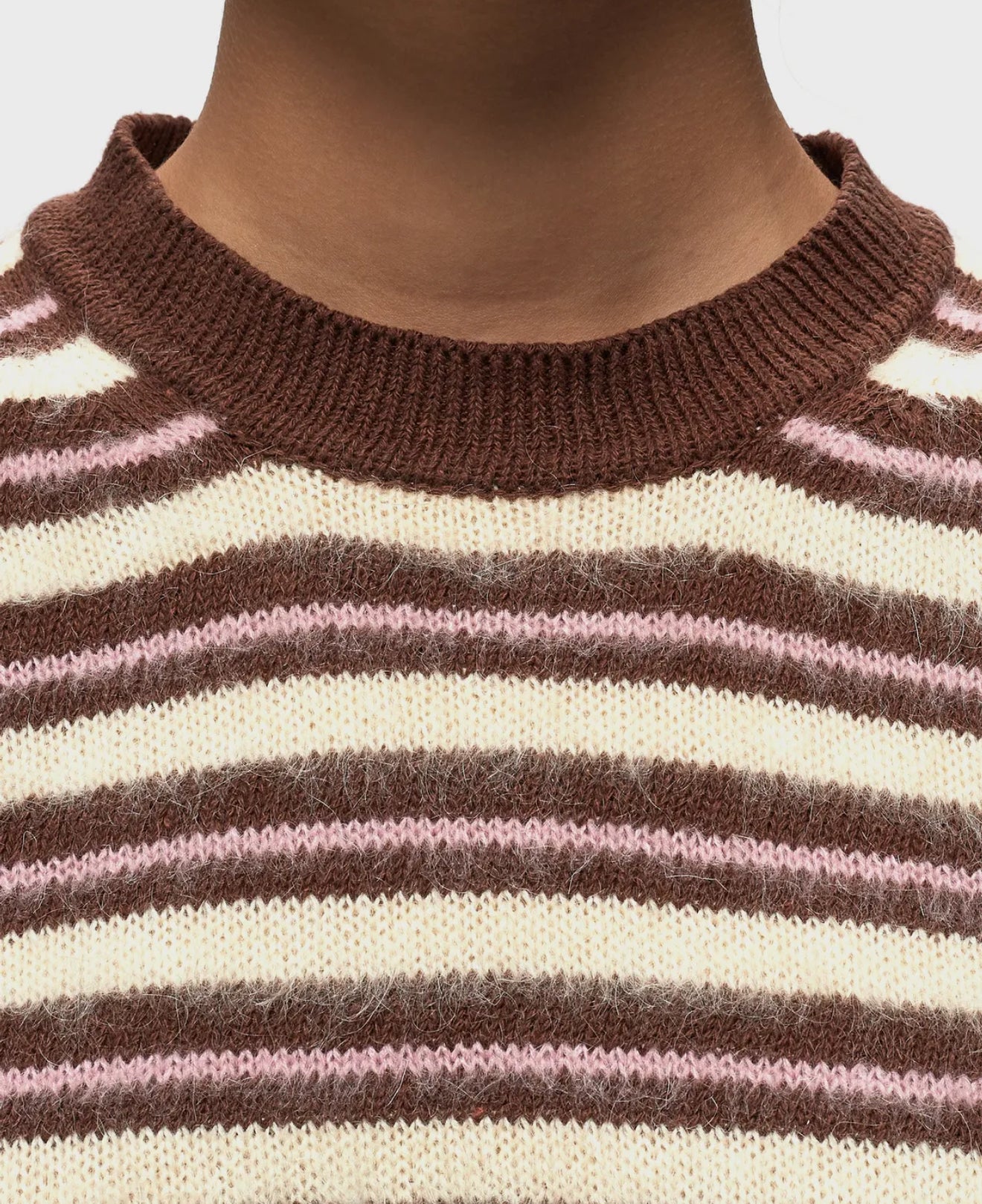 Samsøe Samsøe Sagiulia SS Sweater - Brownstone