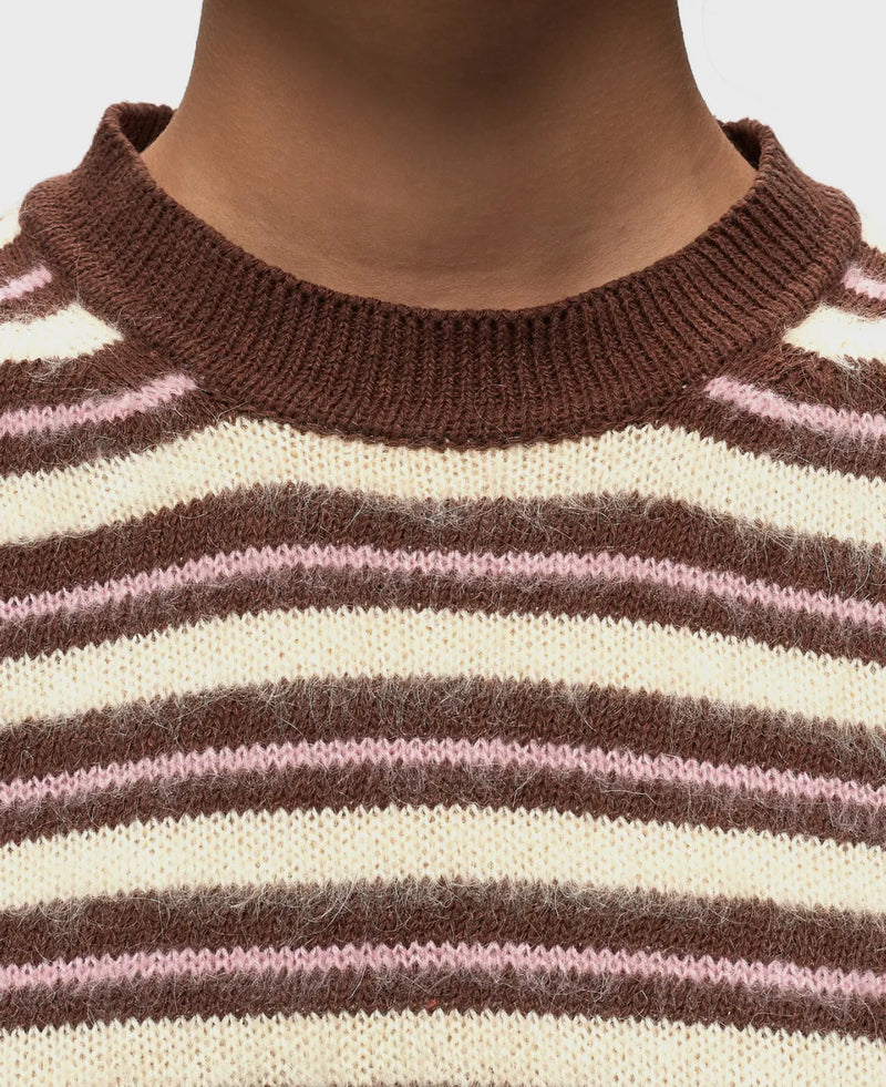 Samsøe Samsøe Sagiulia SS Sweater - Brownstone