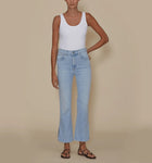 LE JEAN Stella Flare Crop - Ice Breaker