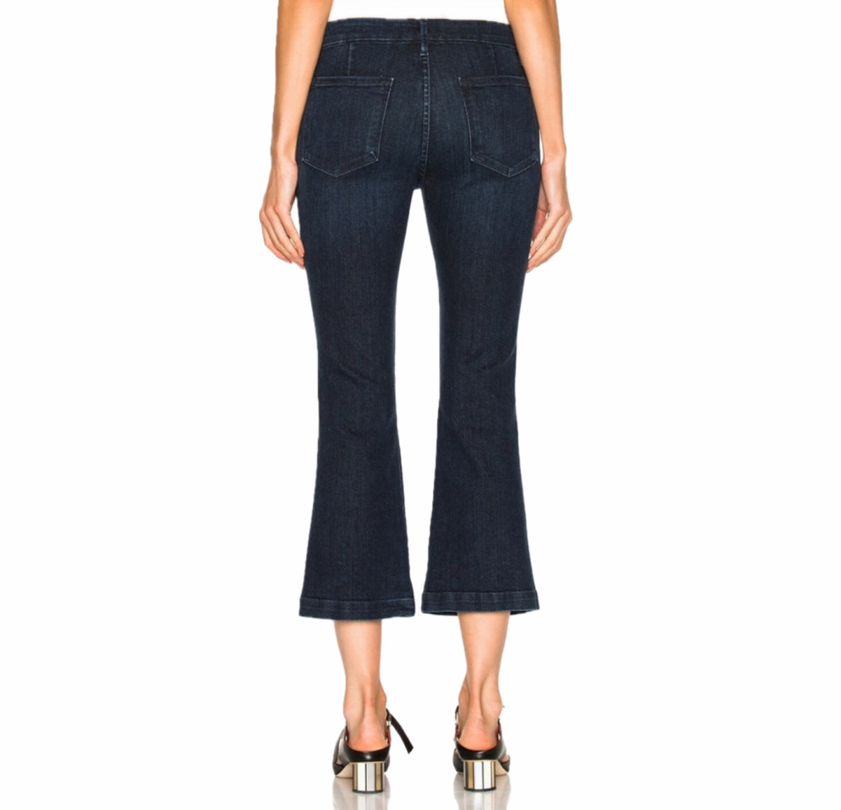 Frame Le Crop Mini Boot Lace Up - Hayworth