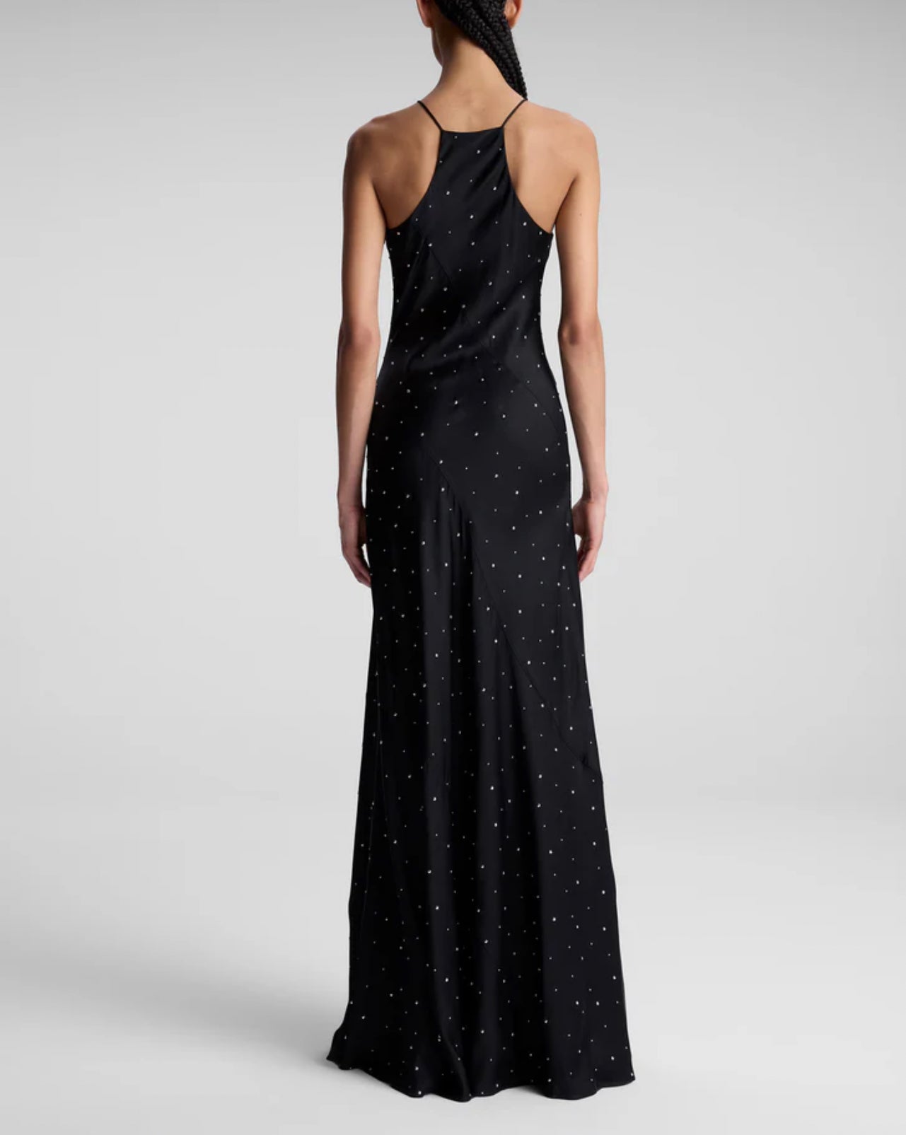 A.L.C. Sybil Embellished Maxi Dress - Black