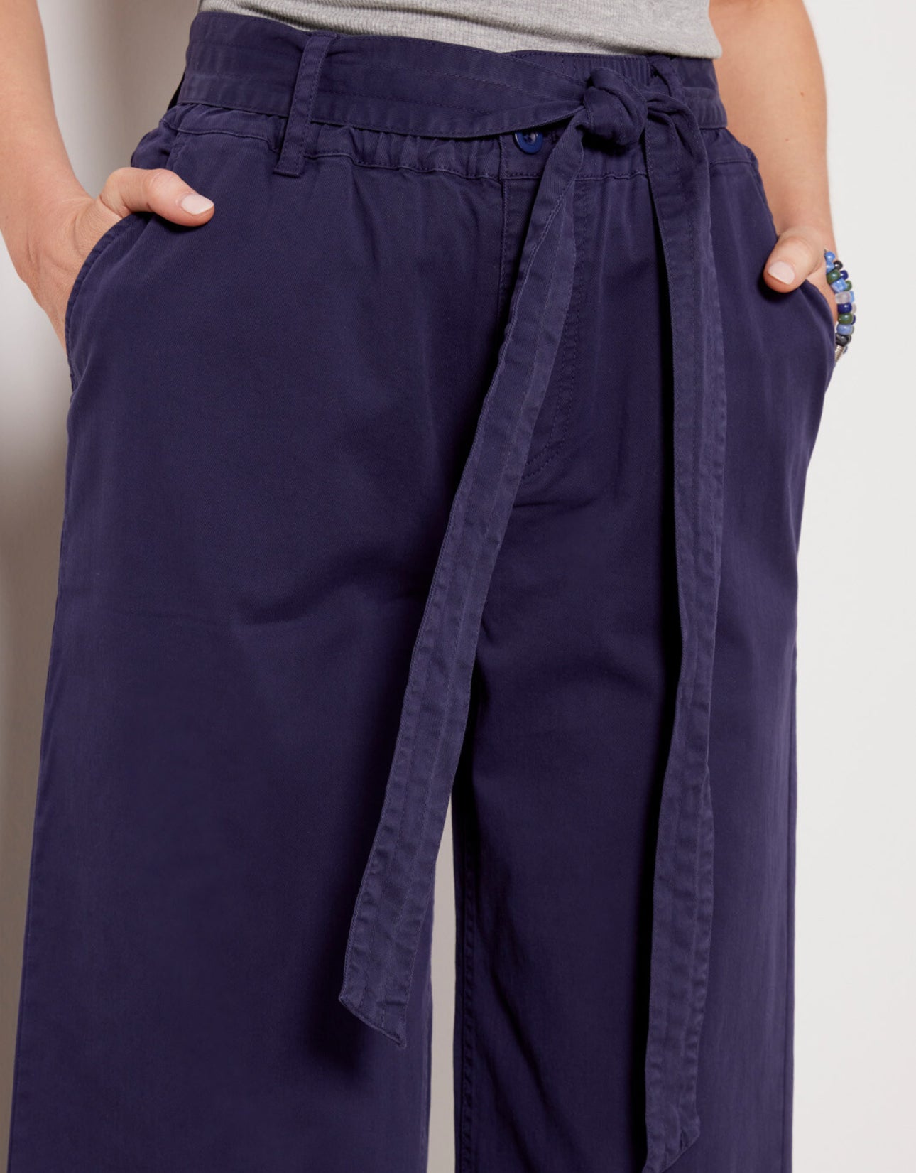 Michael Stars Kenya High Rise Wide Leg Pant - Ink