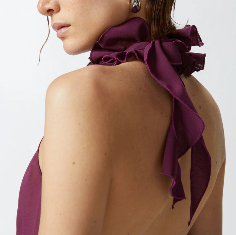 PINKO Georgette Blouse - Grape Vine