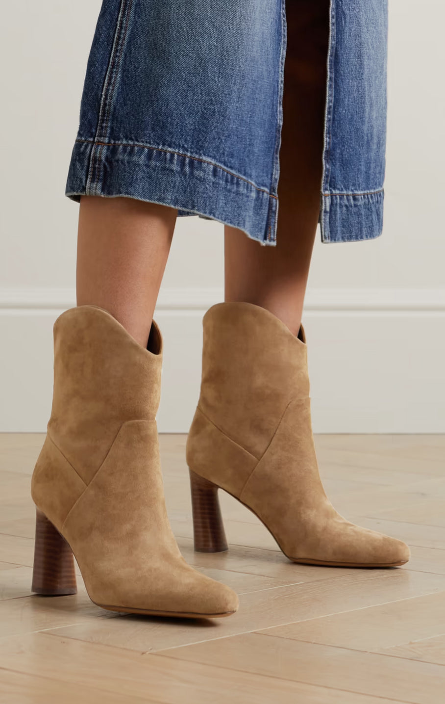 Vince Harlow Suede Ankle Boot