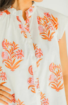 Victoria Dunn Bays Blouse - Emberglow