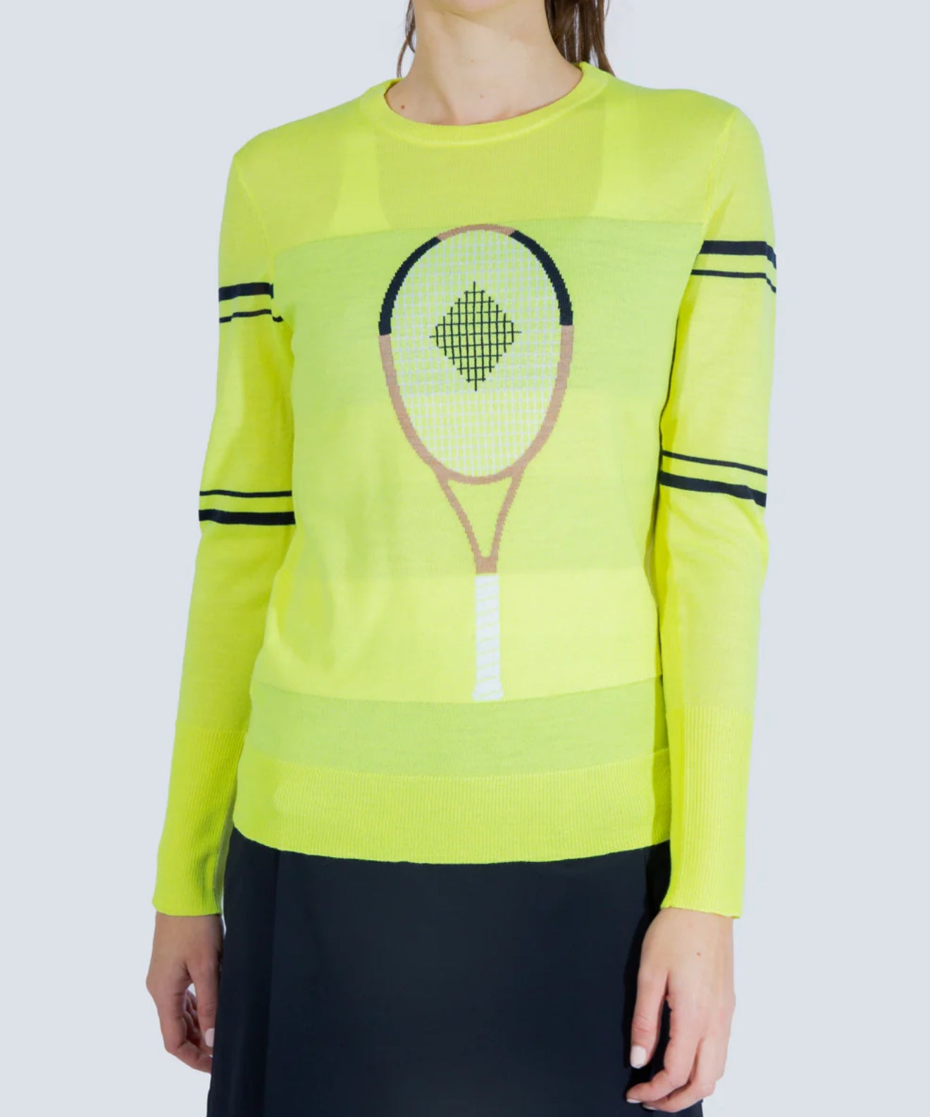 L'Etoile Racquet Sweater - Yellow