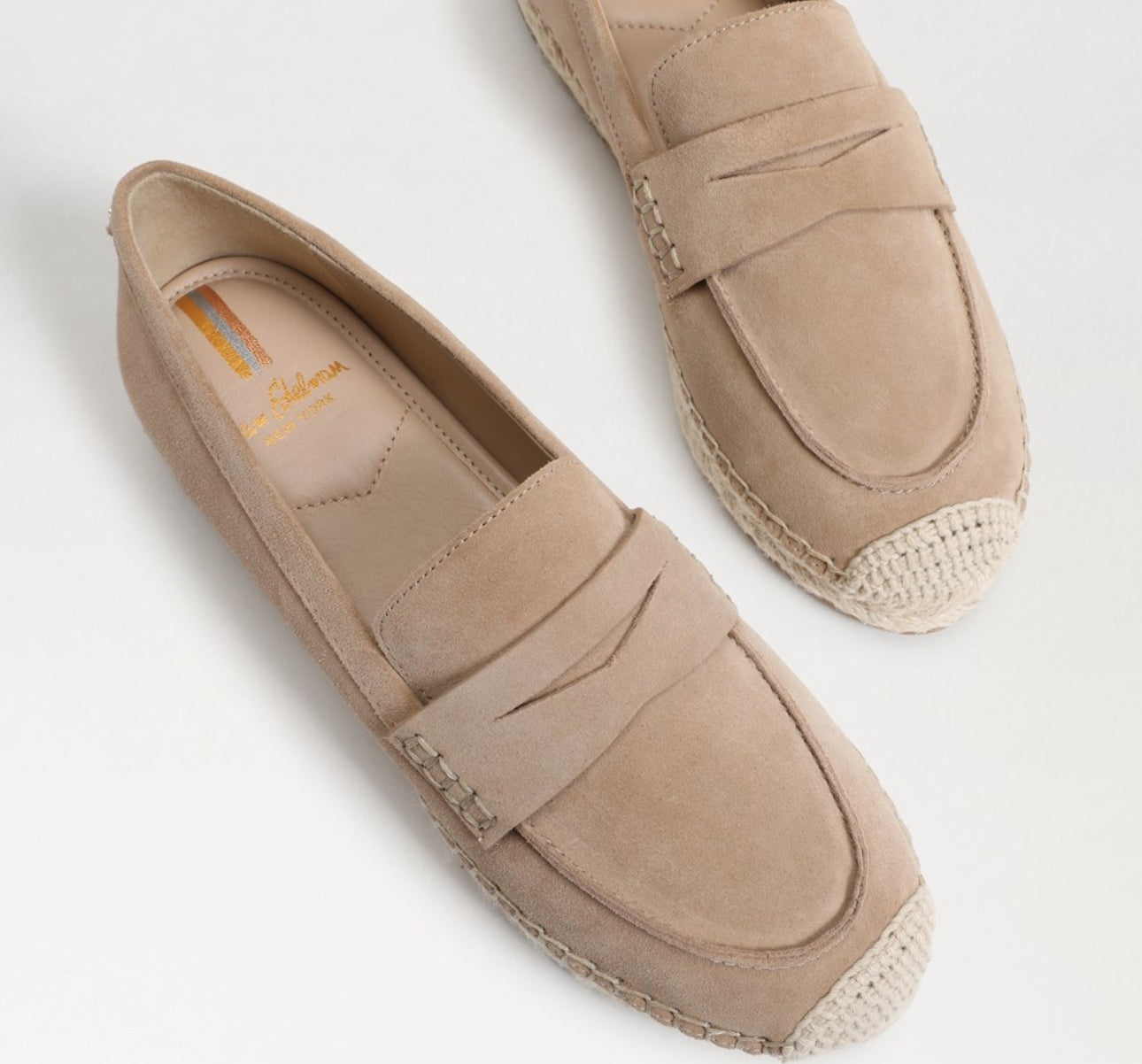 Sam Edelman Kai Espardrille Flat Loafer - Tuscan Taupe