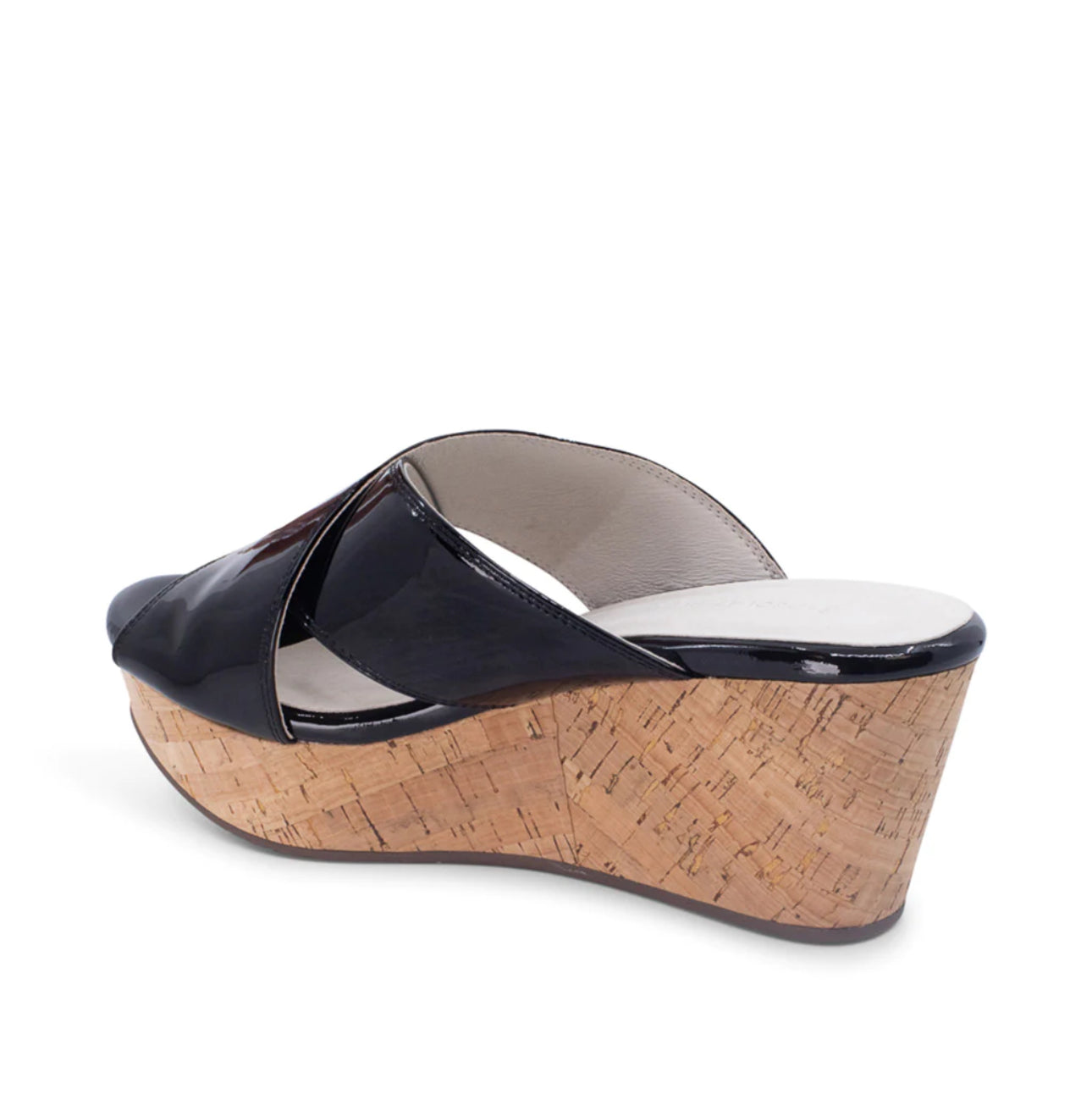 Chocolat Blu Winner Wedge - Patent Black