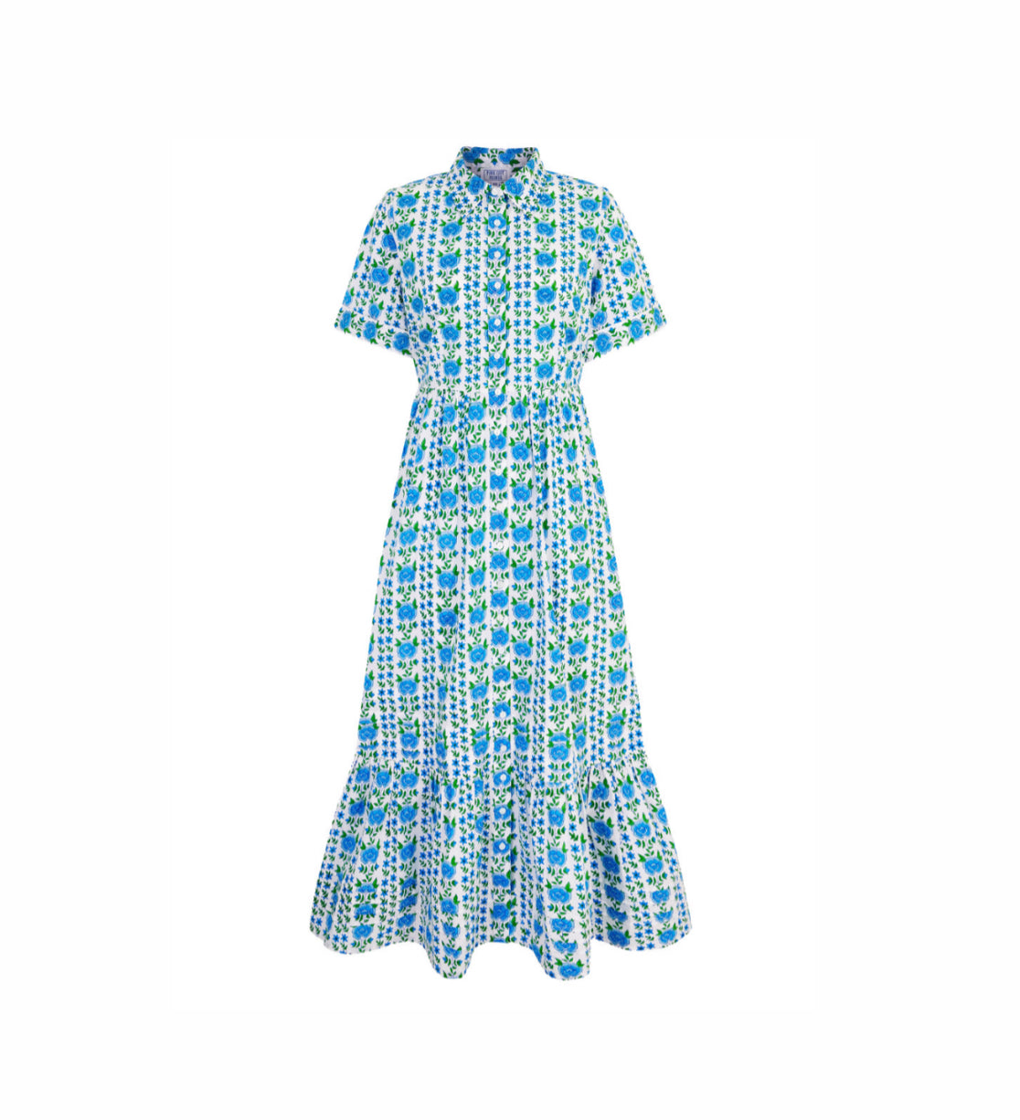 Pink City Prints Maddy Dress - Vintage Border | Shop Designers on Sale Pink City Prints Maddy Dress - Vintage Border | Shop Designers on Sale