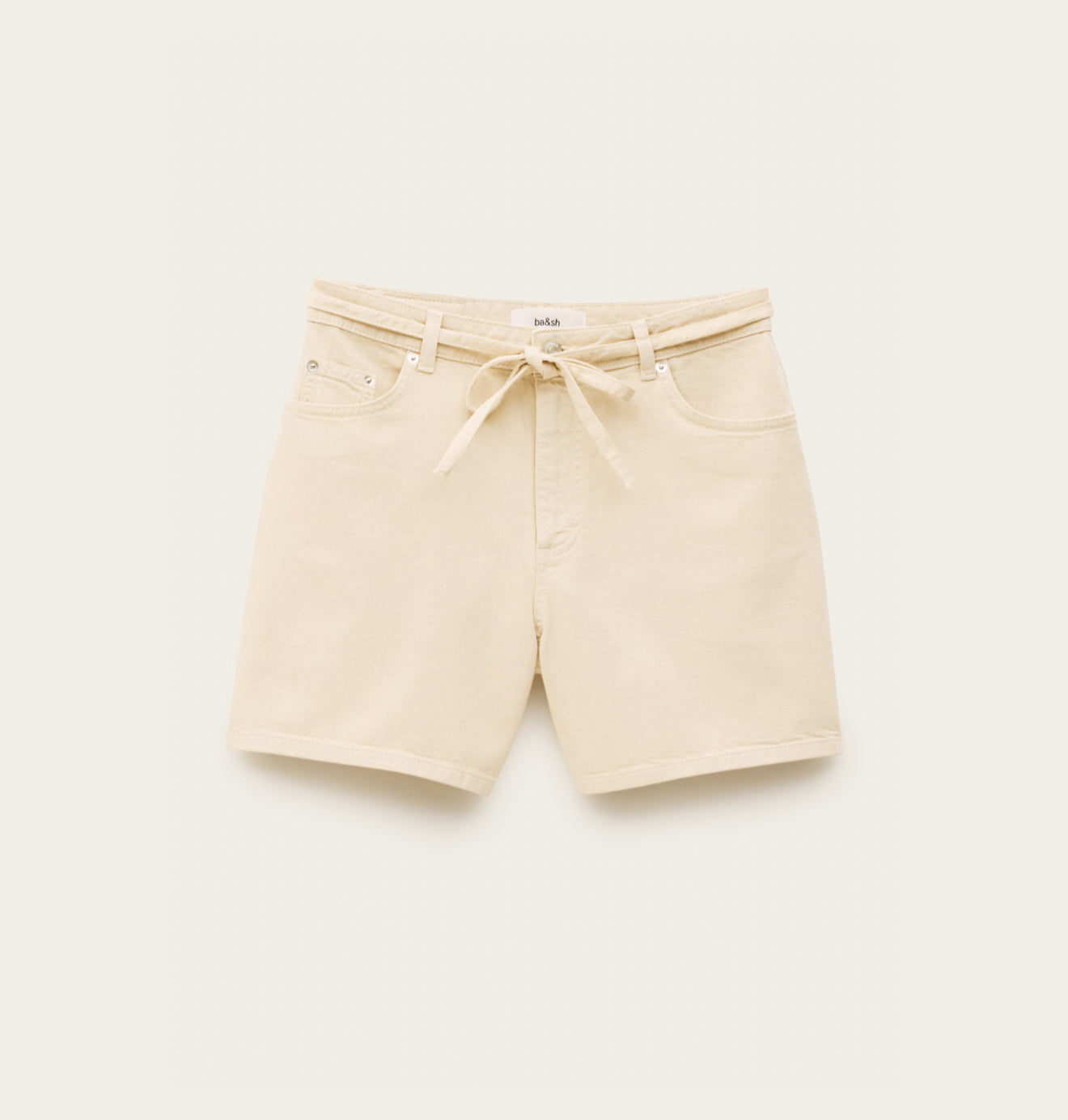ba&sh Facha Shorts - Off-White
