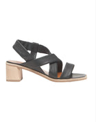 Coclico Jade Leather Sandal - Black