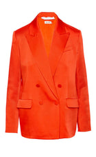 Jonathan Simkhai Flame Norah Blazer - Flame