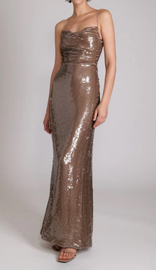 Sabina Musayev Mili Dress - Mocha