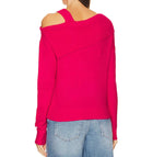 Central Park West Yvonne Cold Shoulder Sweater - Posey