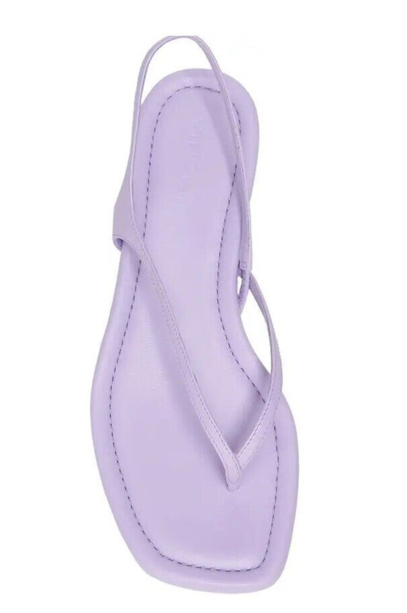 Vince Deana Leather Strappy Sandal - Violet