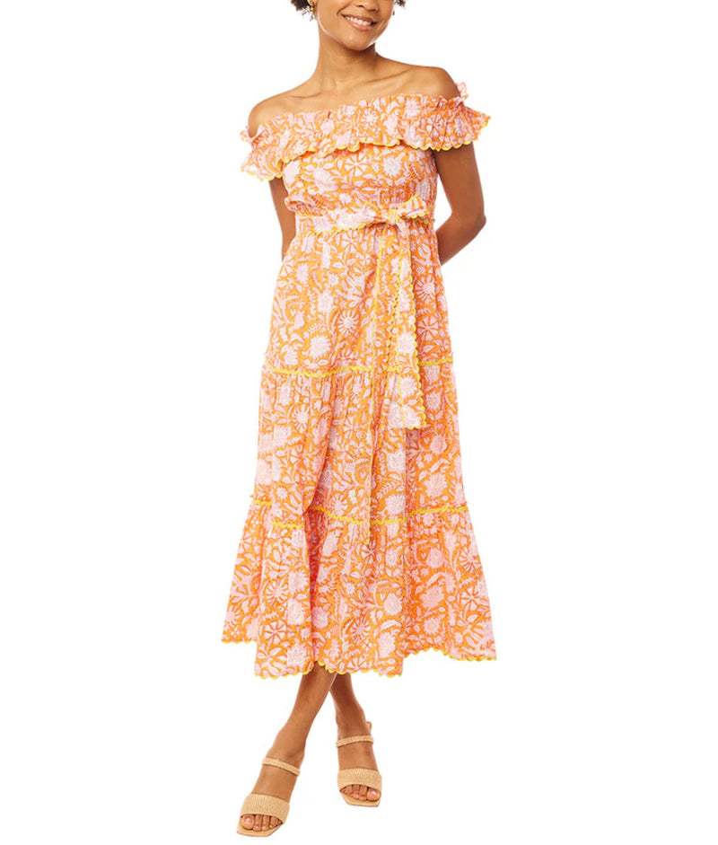 Pink City Prints Maggie Dress - Clementine Rose