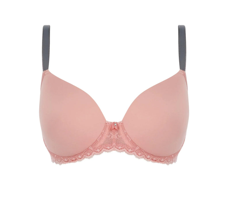 Freya "Offbeat" Rosehip UW Moulded Demi T-Shirt Bra