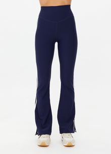 The Upside Peached Florence Flare Pant - Navy