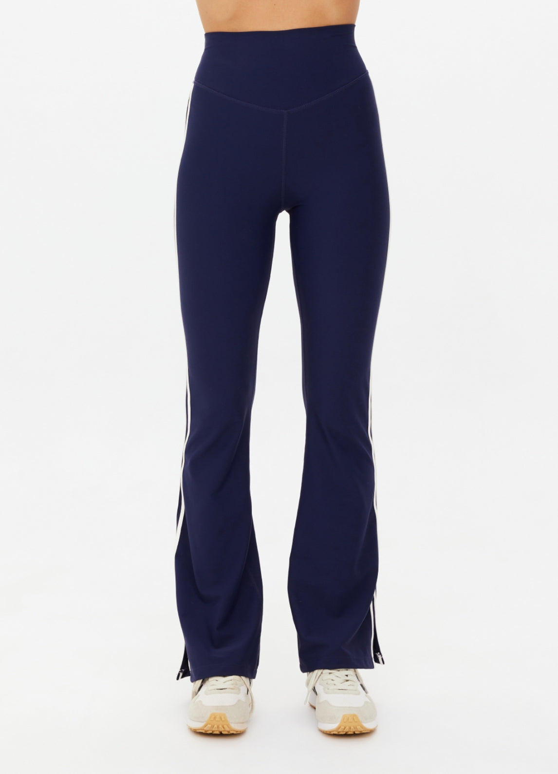 The Upside Peached Florence Flare Pant - Navy