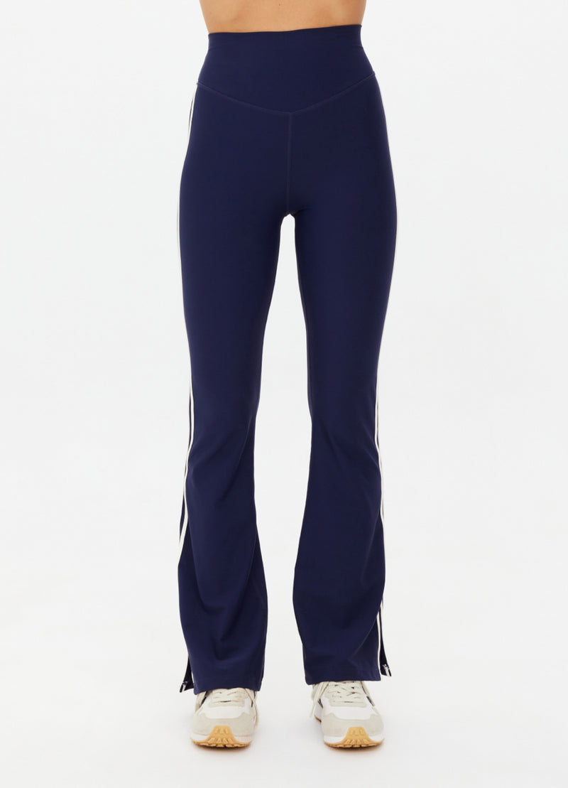 The Upside Peached Florence Flare Pant - Navy