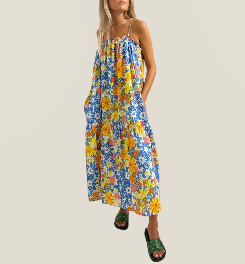 FLOE Barbade Printemps Dress - Floral Multi
