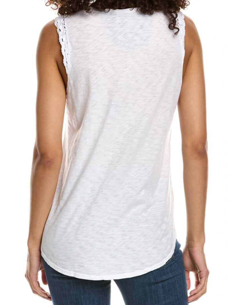 Michael Stars Vienna Tank Top - White