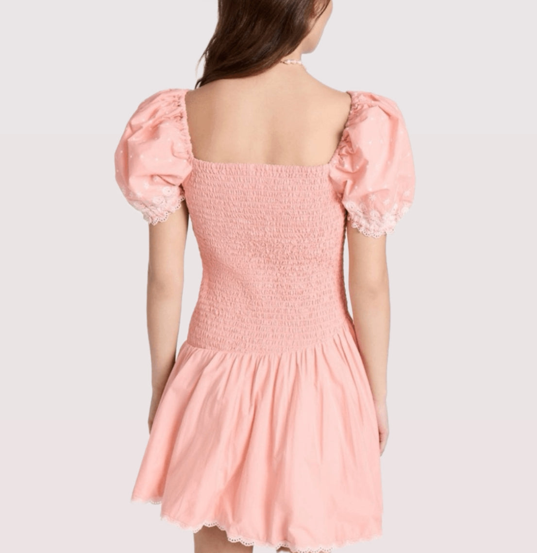 LoveShackFancy ASA Dress - Bubble Bath Pink