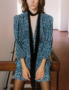 Sabina Musayev Suzanne Dress - Turquoise Print