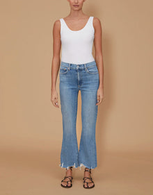 LE JEAN Bella Crop Flare - Beach House