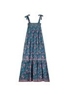 Louise Misha Marcelette Dress - Teal Garden of Eden