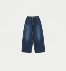 Moussy Vintage Emporia Super Wide Pants - Dark Blue