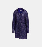 Essentiel Antwerp Entire Sequin Dress - Indigo/Night Reflection