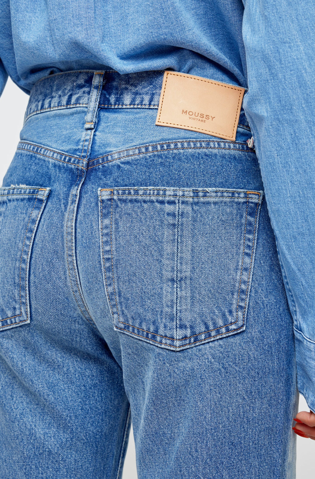 Moussy Vintage Westchase Straight - 110 Blue