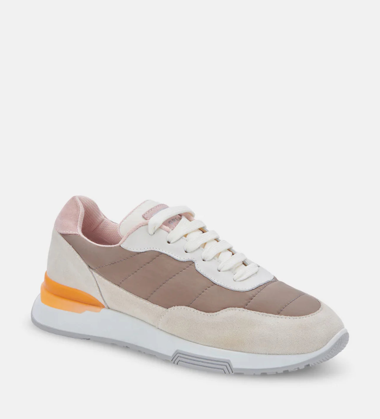 Dolce Vita X Greats Evana Sneakers - Taupe Multi Suede