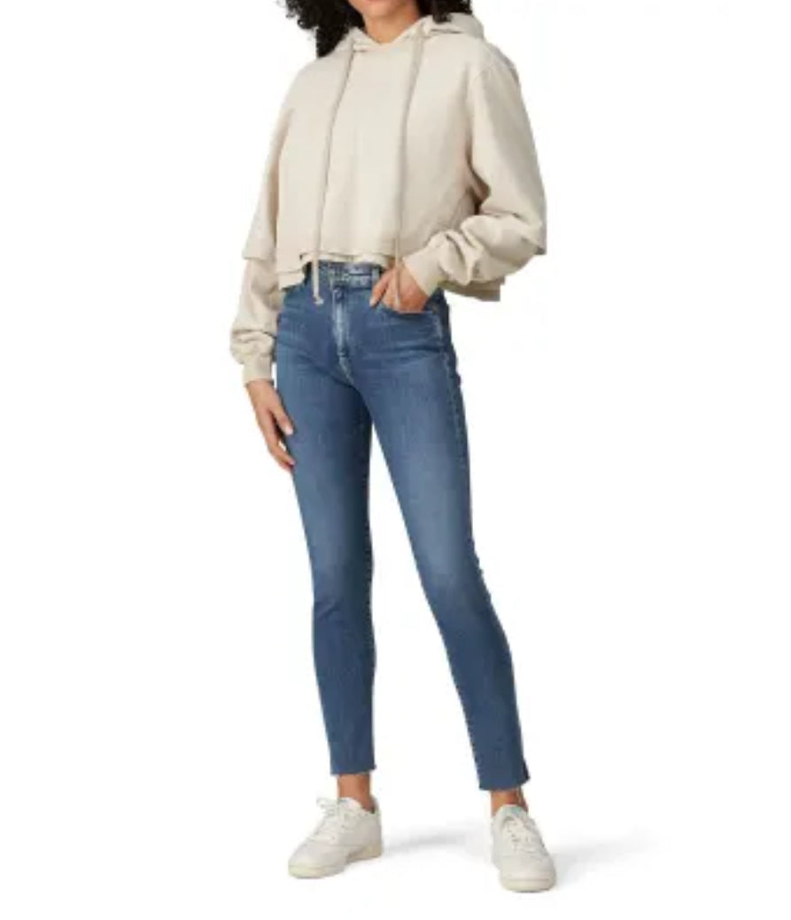 AG Jeans The Farrah High Rise Skinny Ankle - Mastic