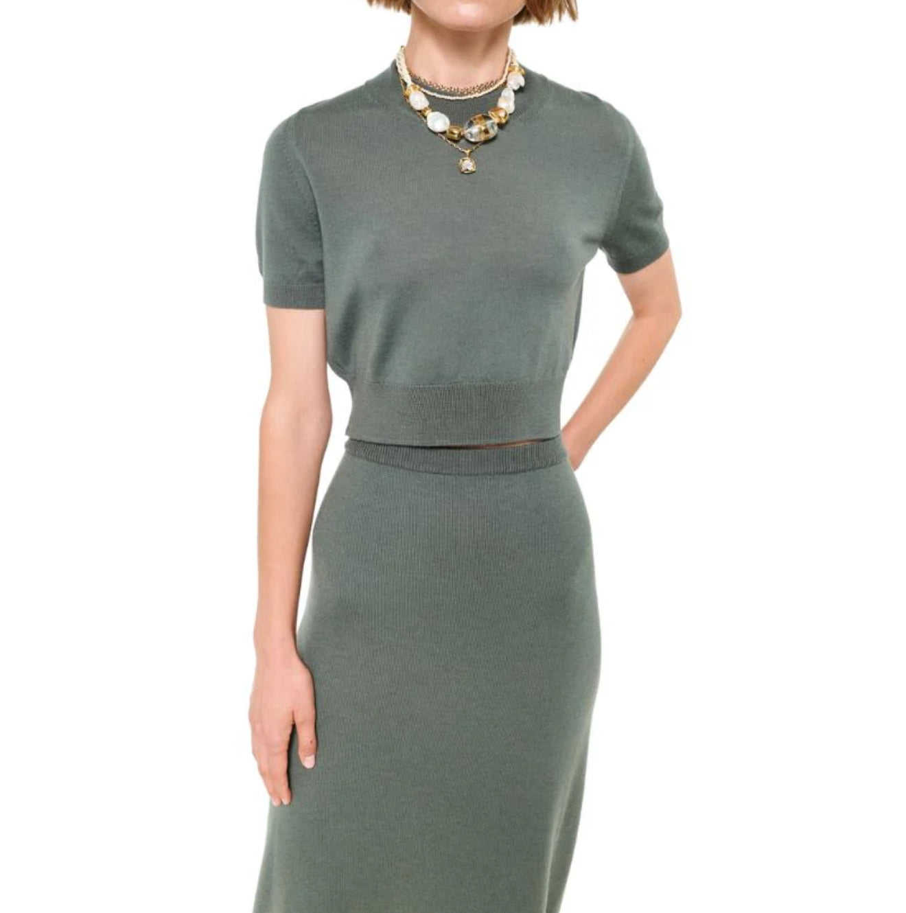 Cami NYC Lexa Knit Top - Bayou