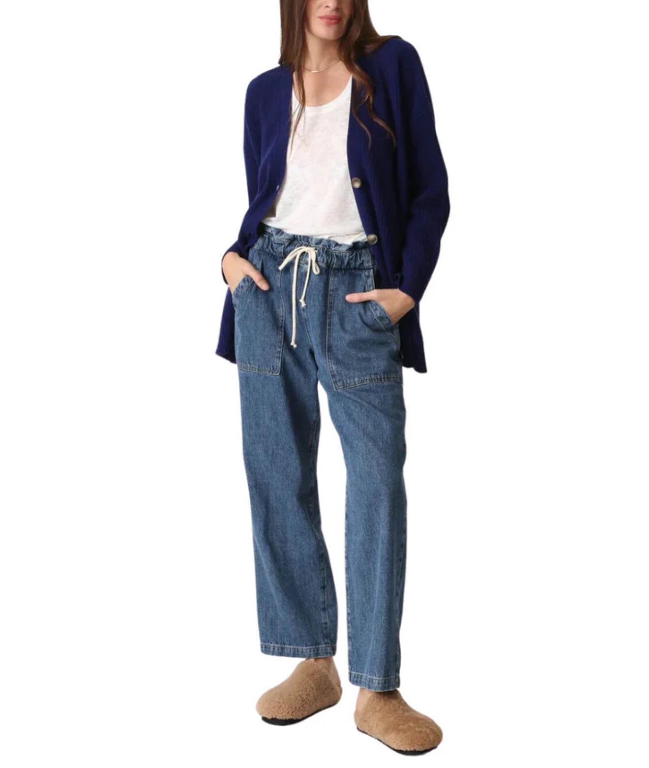 Electric & Rose Everyday Cardigan - Indigo
