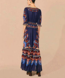 FARM Rio Nature Beauty Dress - Blue