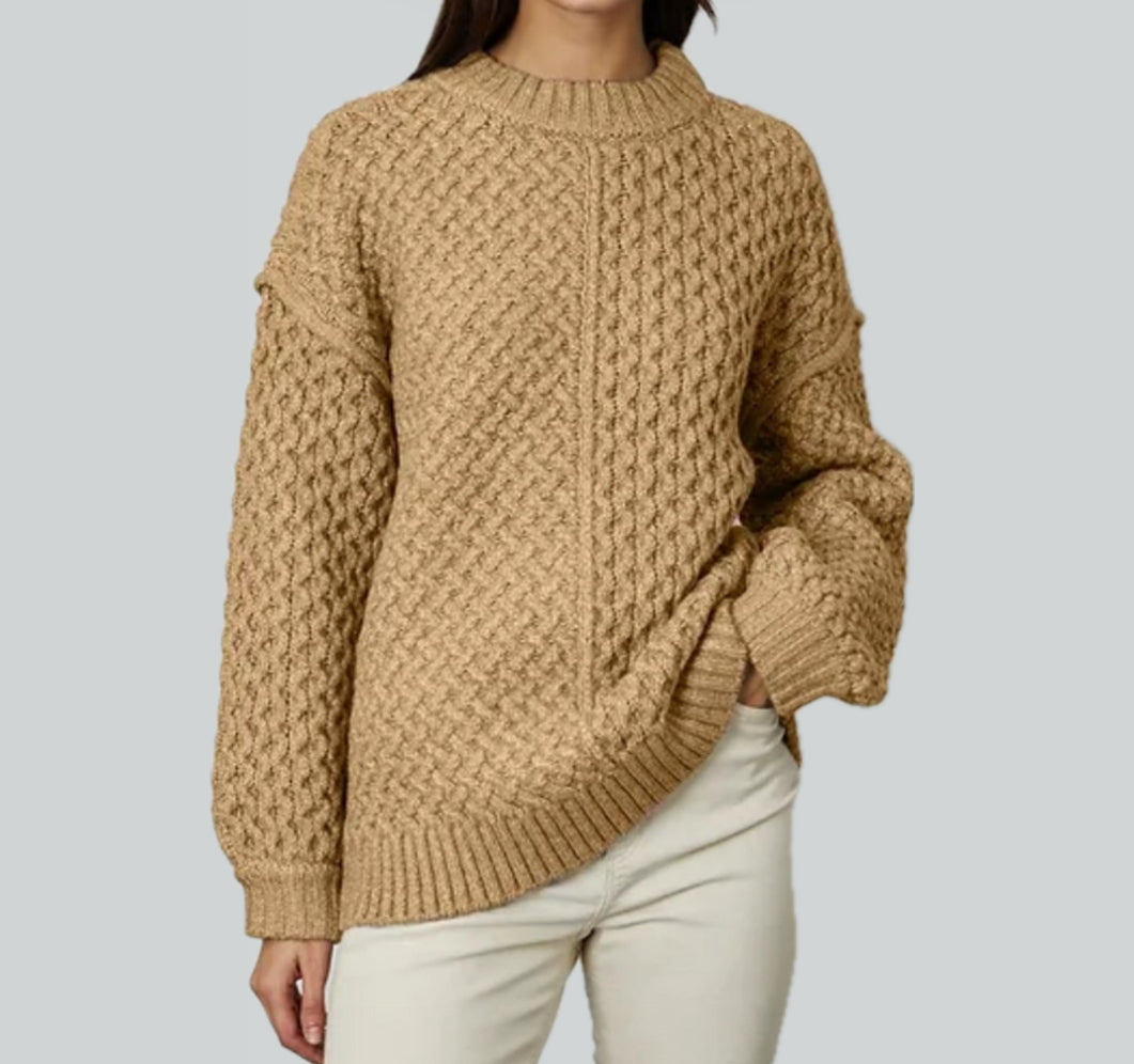 dh New York Hannah Ember Sweater - Wheat