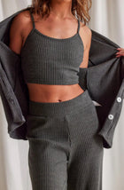 Strut This Archie Sweater - Steel Rib