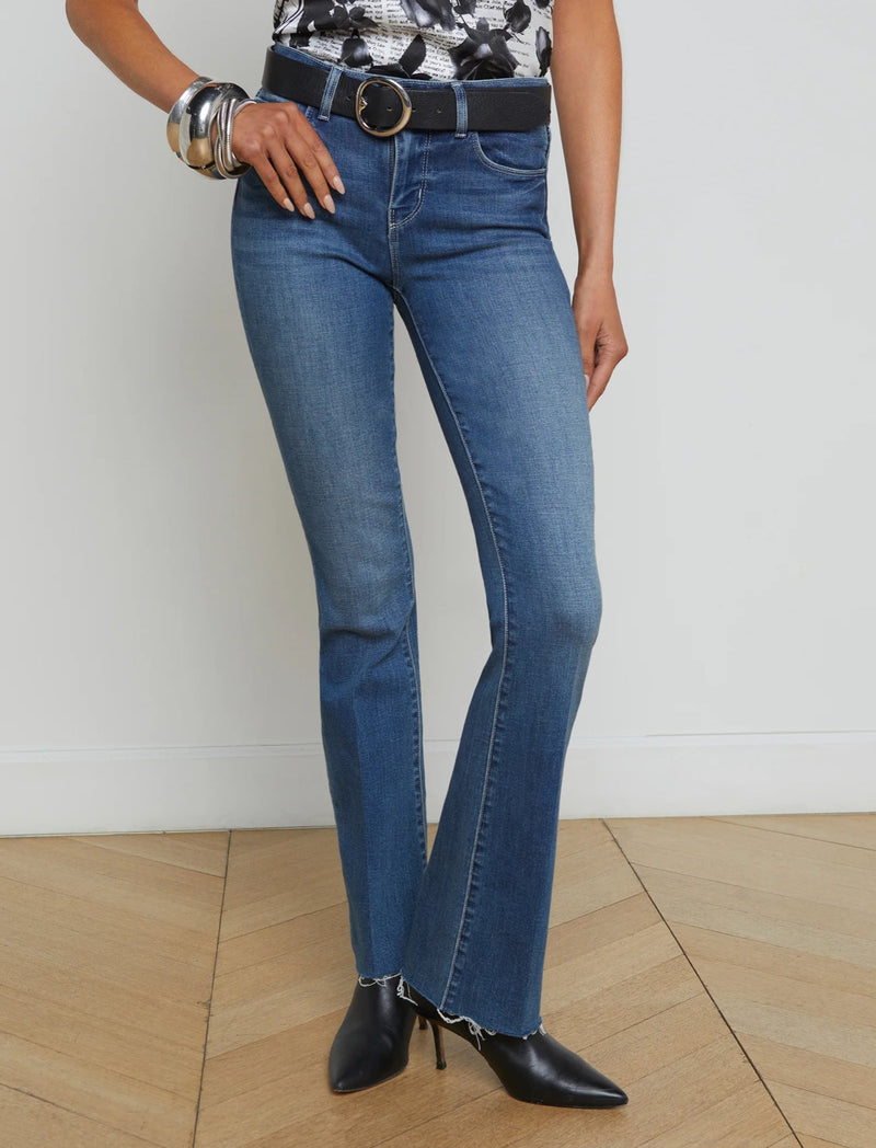 L'Agence Sneeki L/R Sneaker Straight - Stanton